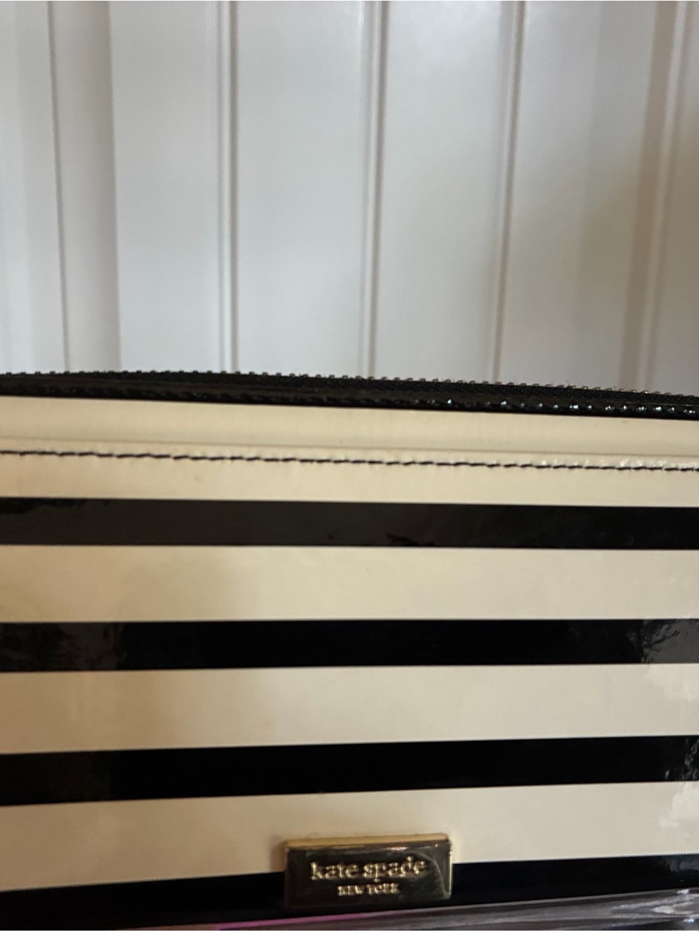 Kate Spade Hayden sailing stripe tote w COA, Wallet & Squishmallow Bundle - Picture 11 of 16